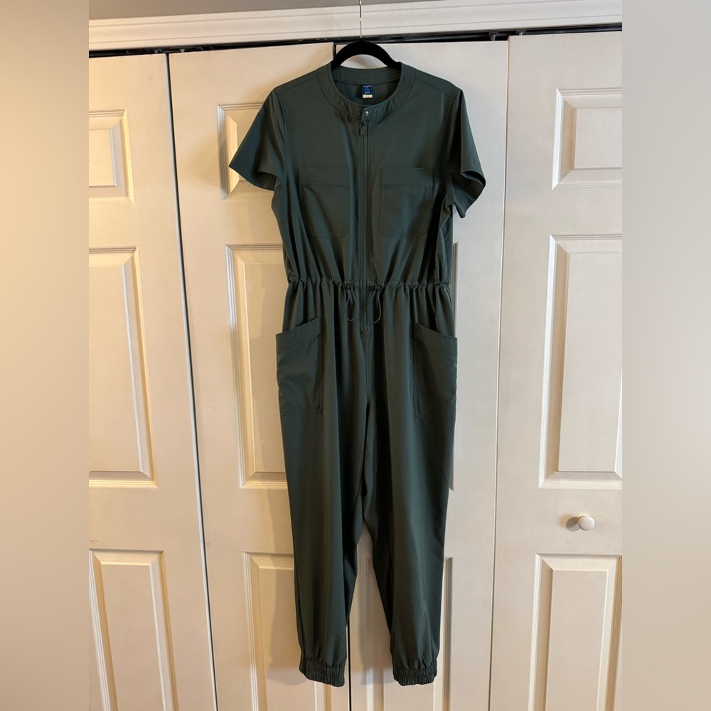 Old Navy Olive Green Jumpsuit